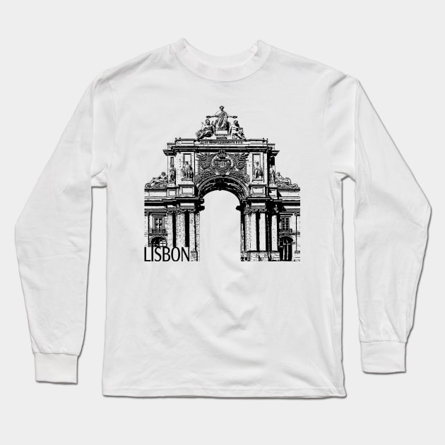 Lisbon Long Sleeve T-Shirt by TravelTs